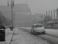 NEVE A ROMA