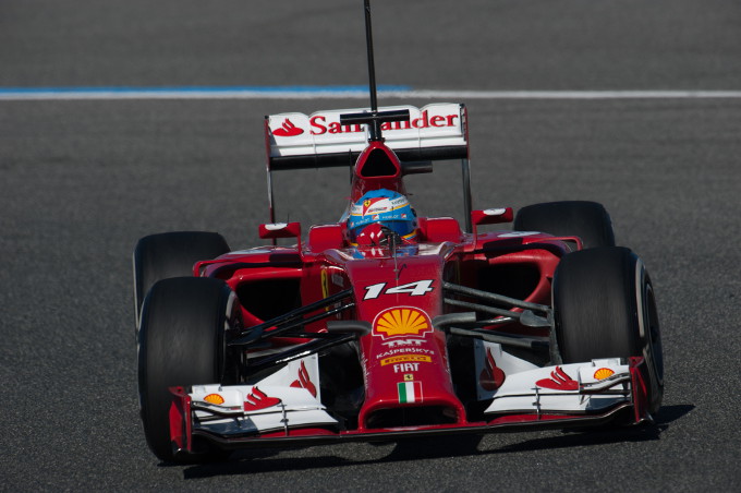 Ferrari F14-T, foto della nuova rossa per la Formula 1 2014