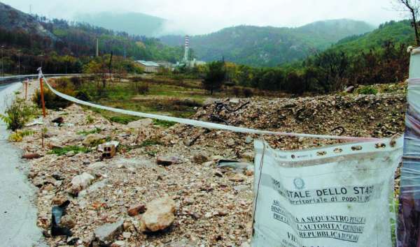 Discariche a Bussi, sequestrate aree per mancata sicurezza