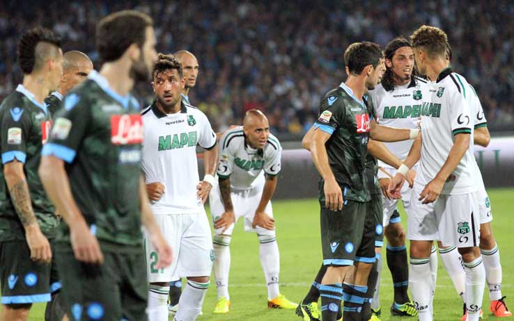 Sassuolo-Napoli: formazioni, diretta tv, live streaming e quotazioni Snai