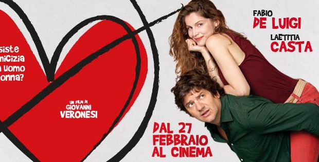 Una donna per amica, trailer e recensione del film con Fabio De Luigi e Laetitia Casta