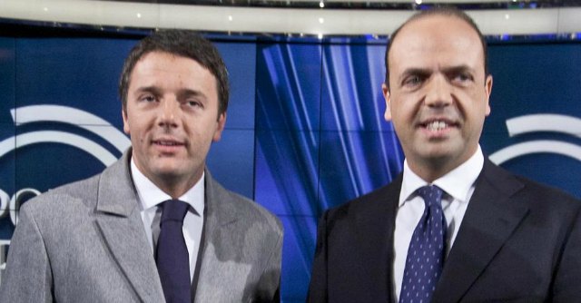 Alfano a Renzi: Sì a governo con stessa maggioranza