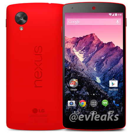 Nexus 5 Rosso presentato ufficialmente