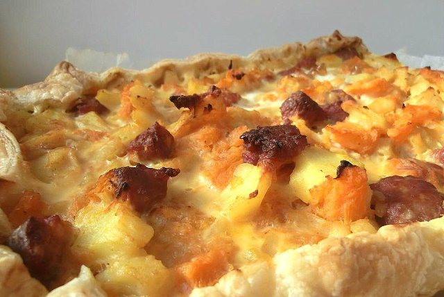 Ricetta La Prova del Cuoco di oggi, 26 febbraio: torta rustica patate provola e salsiccia