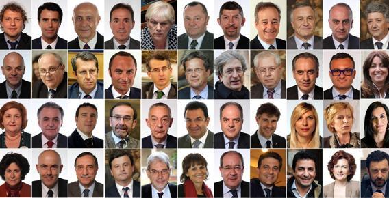 Lista completa dei 44 Sottosegretari del Governo Renzi