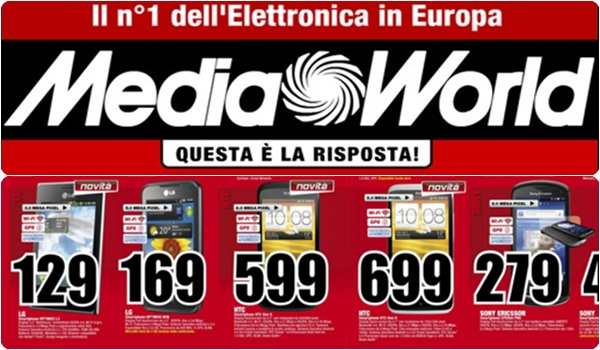 Mediaworld e Saturn, offerte primavera smartphone e tablet