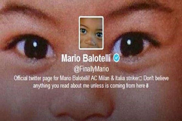 Mario Balotelli gossip: la figlia Pia diventa immagine social su Twitter