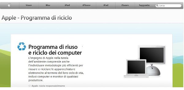 Apple ricompensa i portatori dei vecchi prodotti