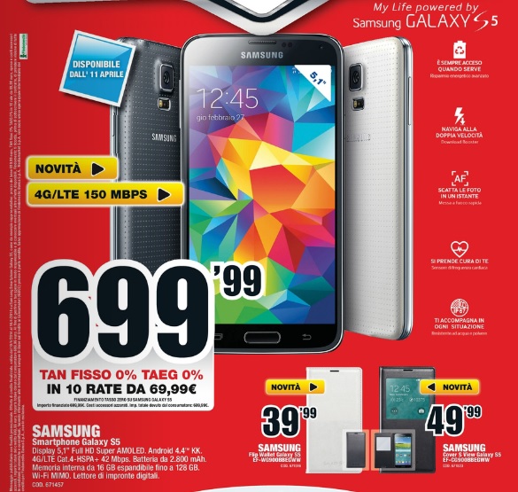 Nuovo volantino MediaWorld: offerte, sconti fino al 16 Aprile 2014