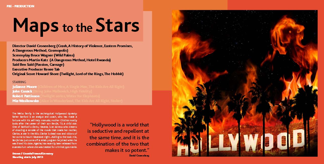 Maps to the Stars: Video Trailer Youtube e trama del film, da vedere al cinema (Maggio 2014)