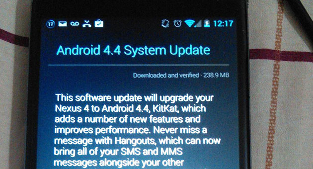 Android 4.4.4 KitKat: Download su Nexus 5