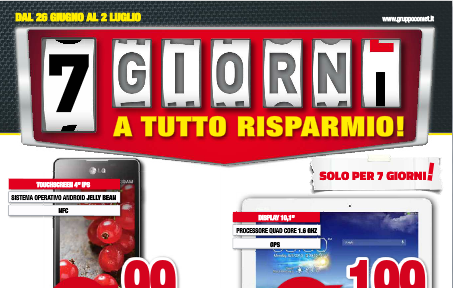 Volantino Comet: Nuove offerte, prezzi e sconti fino al 2 luglio 2014