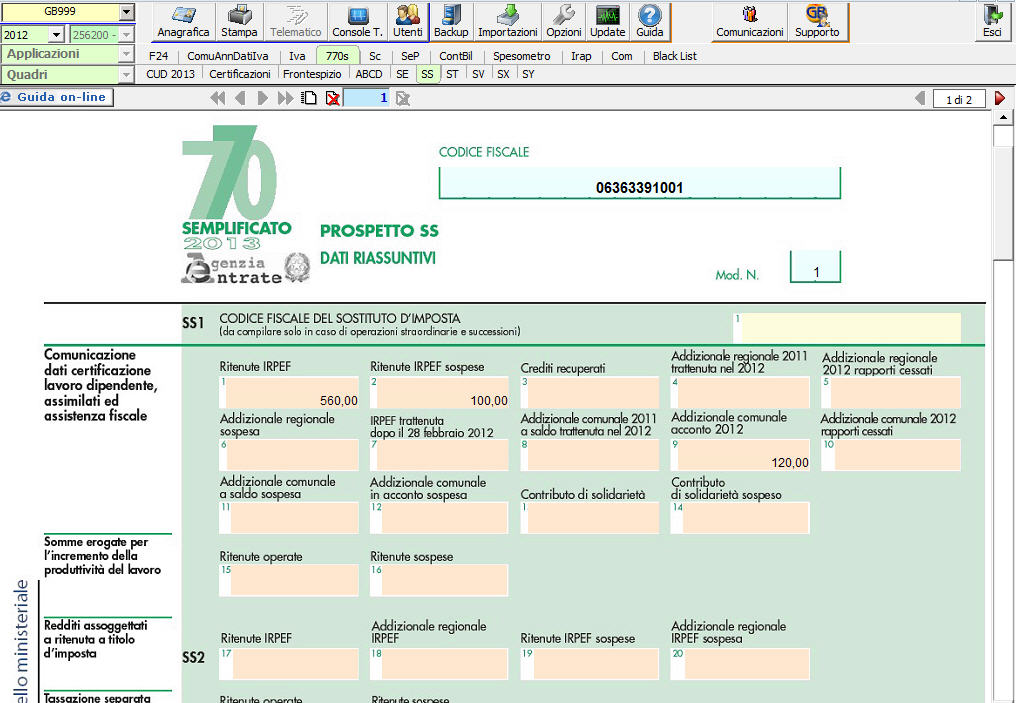 Modello 770: Motivi per la proroga