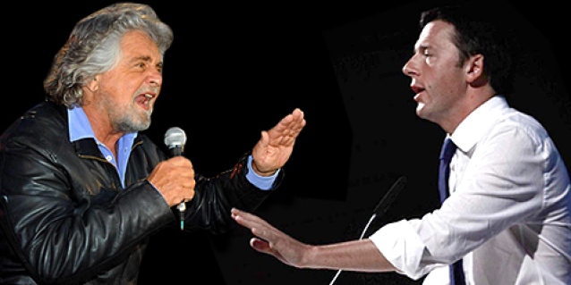 Riforme: Beppe Grillo accusa Matteo Renzi di lentezza e minaccia disinteresse