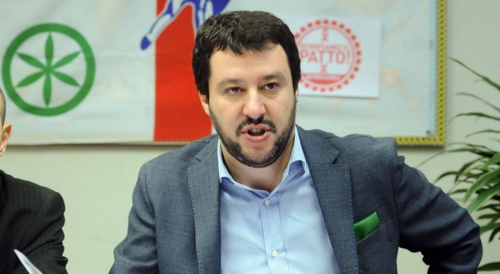 Immigrazione, Matteo Salvini: Unione Europea e Renzi i veri colpevoli