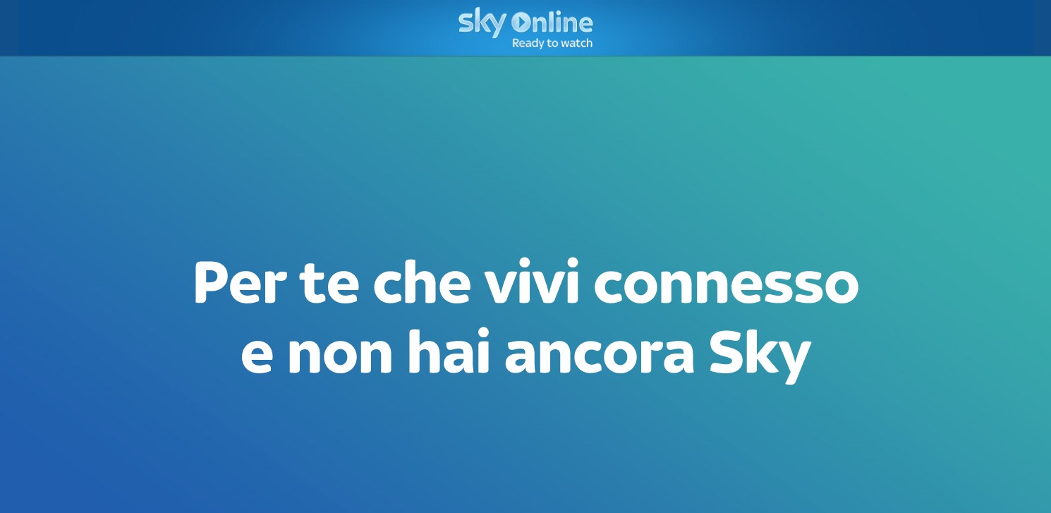 Sky Online: Offerta Serie TV, 30 serie tv, 4 canali in lingua originale a soli 9.90 euro al mese