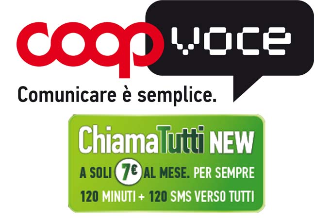 CoopVoce: messaggi e chiamate verso tutti con ChiamaTutti New