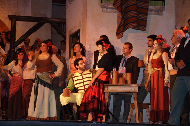 Teatro Grande, Pompei Festival: Carmen di Bizet in scena tra gli scavi