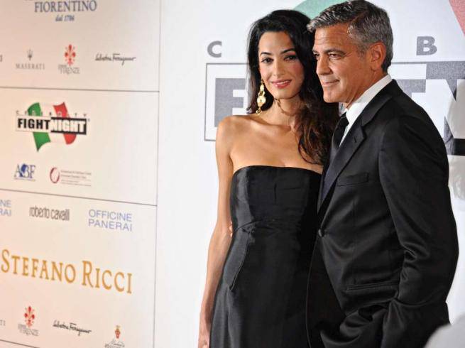 Nozze di lusso per George Clooney e Amal Alamuddin