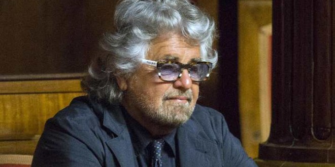 Grillo show a Bruxelles contro la Bce