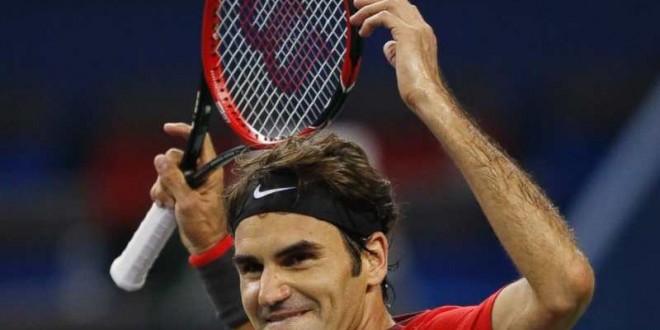 Tennis Masters, Roger Federer strepitoso