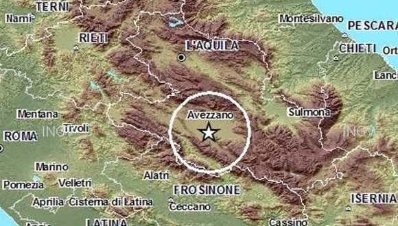 Scossa di terremoto nel Centro Italia, paura a Sora