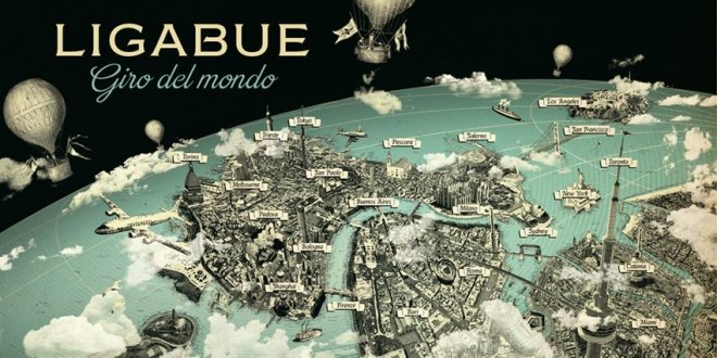 Esce “Giro del mondo”, il nuovo album di Luciano Ligabue
