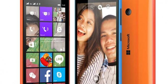 Nuovo Lumia 540 Dual SIM: specifiche, uscita e prezzi