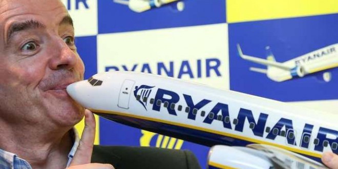 Ryanair prima compagnia in Italia, superata Alitalia