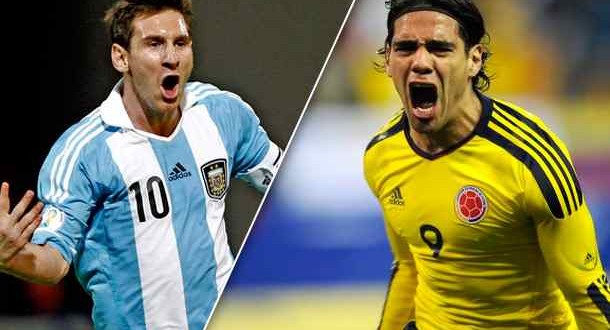 Argentina-Colombia show nella notte italiana