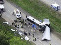 Incidente bus italiani in America