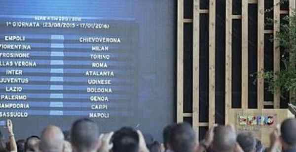 Calendario Serie A 2015-2016: Roma-Juventus alla seconda giornata