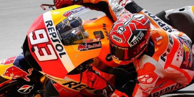 MotoGp, Germania: Marquez in pole, Rossi solo sesto