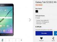 Samsung Galaxy Tab S2 al via i preordini