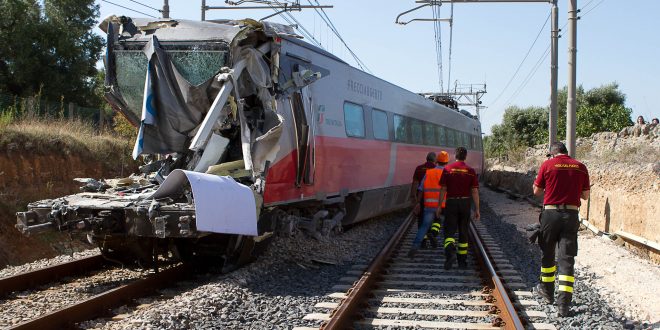 Incidente ferroviario in Puglia: scontro tra due treni