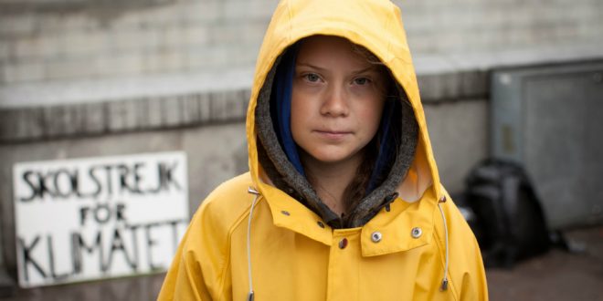 Greta Thunberg parla al senato italiano